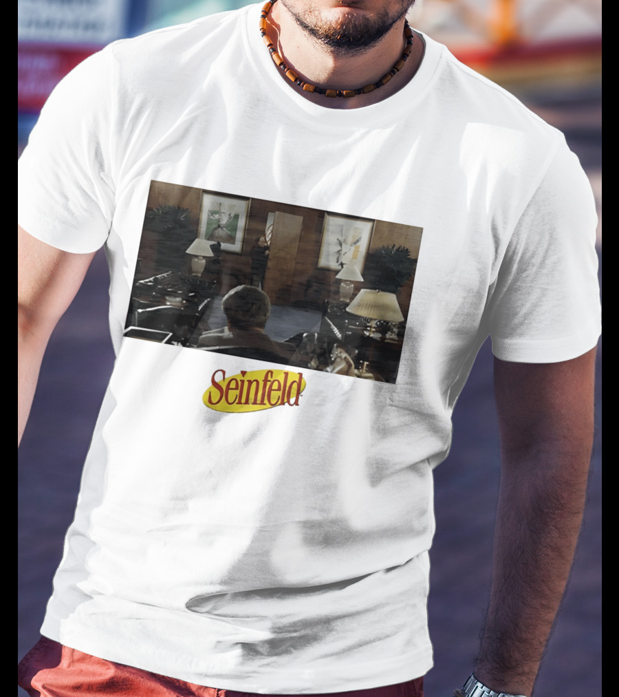 Seinfeld New York Yankees George Costanza And Steinbrenner Scene T-Shirt