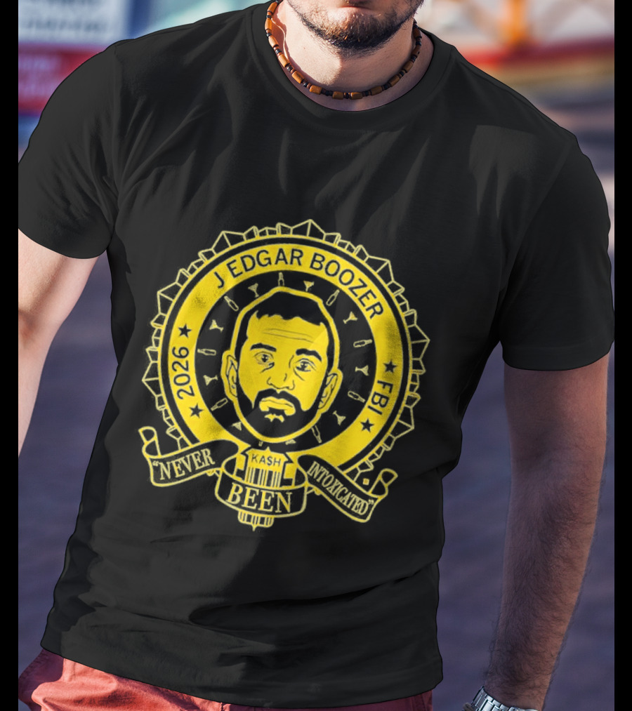 J Edgar Boozer 2023 Establishment FBI Seal T-Shirt