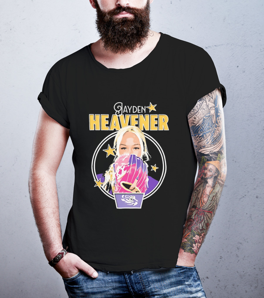 Jayden Heavener Focus Pitching Stars T-Shirt