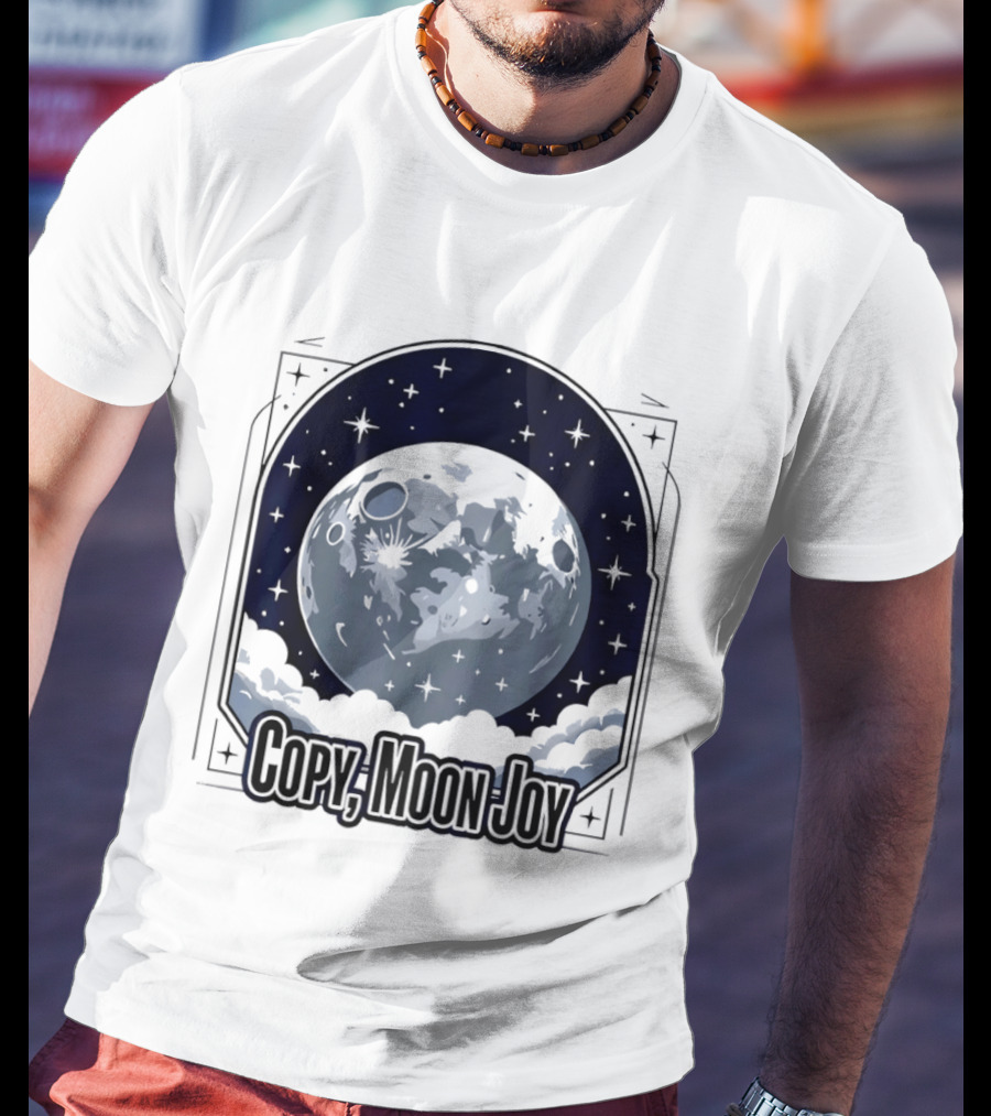 Copy Moon Joy Lunar Moon Celestial Artistry T-Shirt