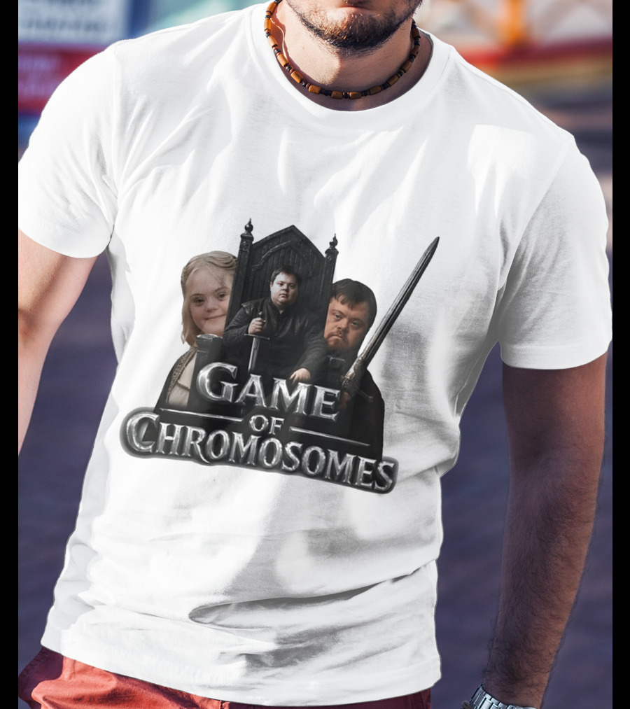 Game Of Chromosomes Down Syndrome Awareness Thrones T-Shirt