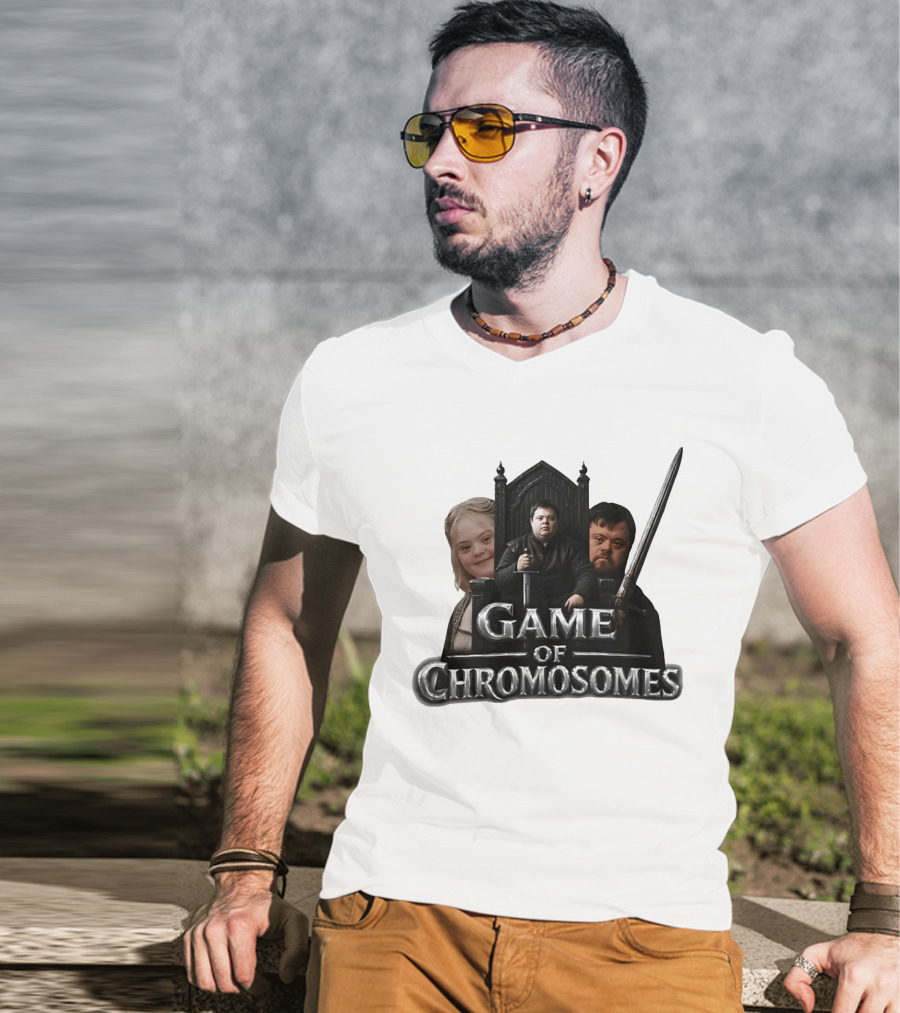 Game Of Chromosomes Down Syndrome Awareness Thrones T-Shirt
