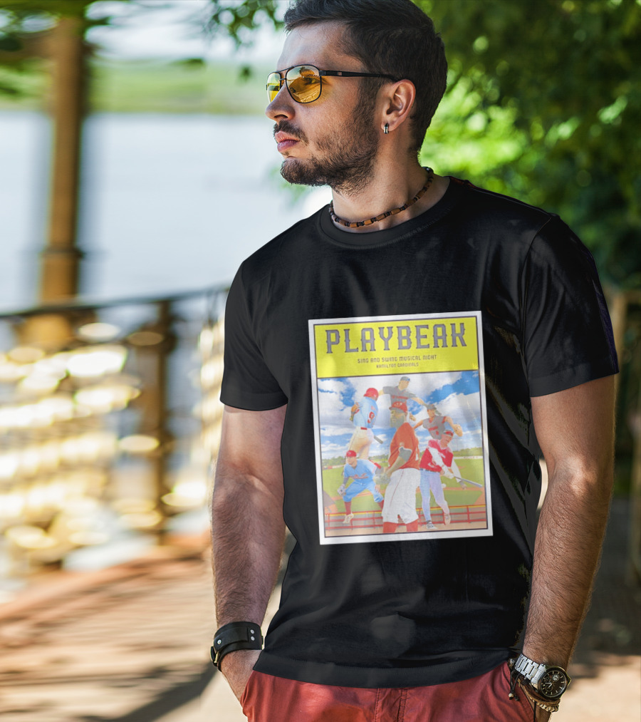 Playbeak Sing And Swing Musical Night Hamilton Cardinals Baseball Players T-Shirt