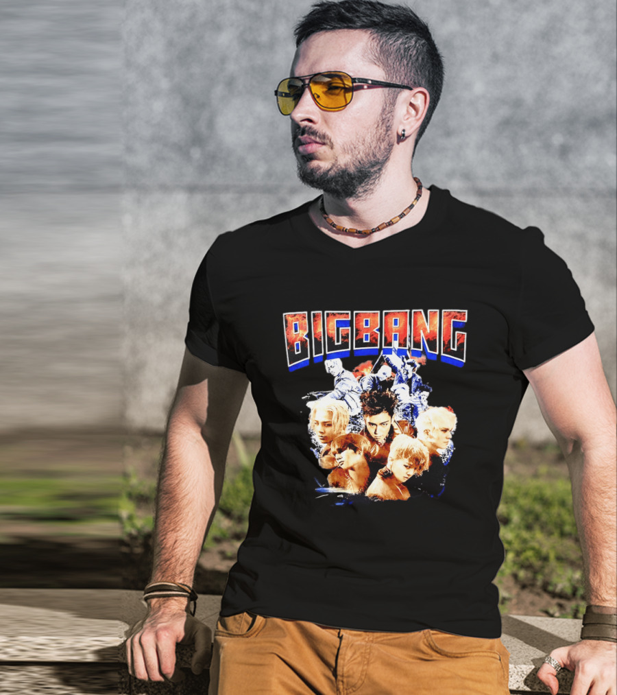 BIGBANG Korean Idols Iconic Group Members T-Shirt