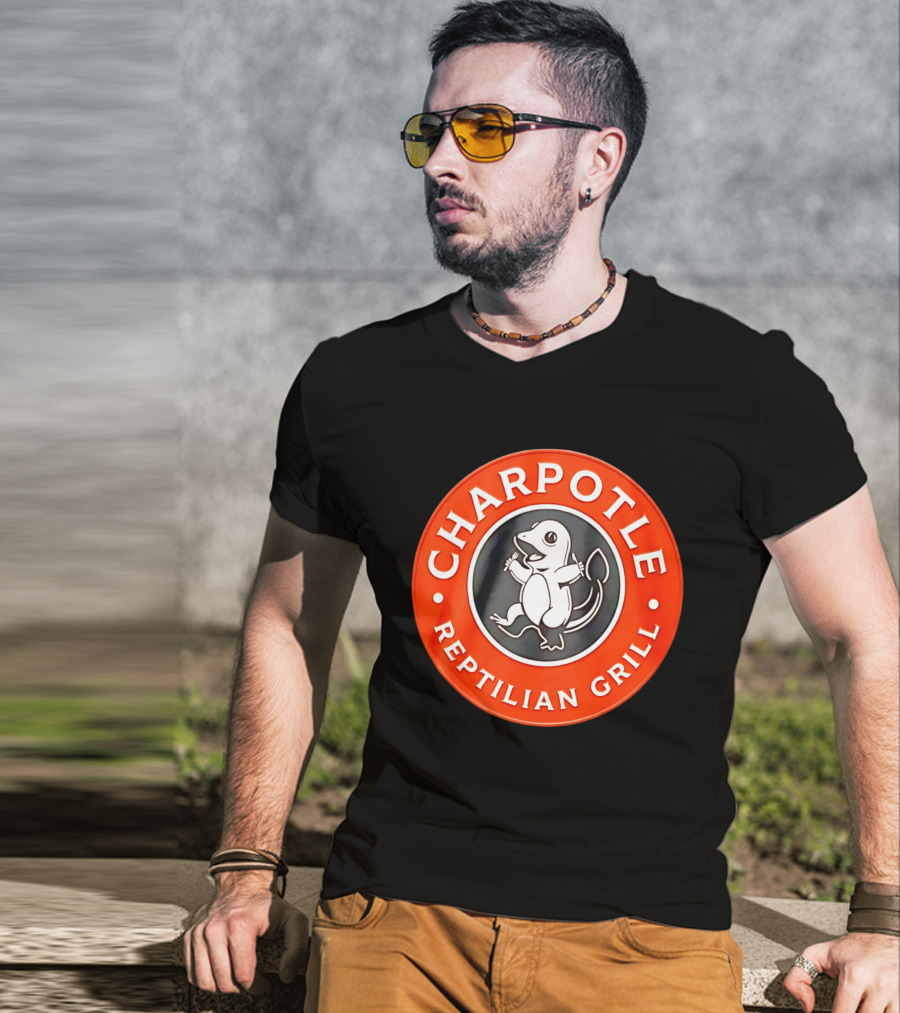 Charpotle Reptilian Grill Pokémon Charmander T-Shirt