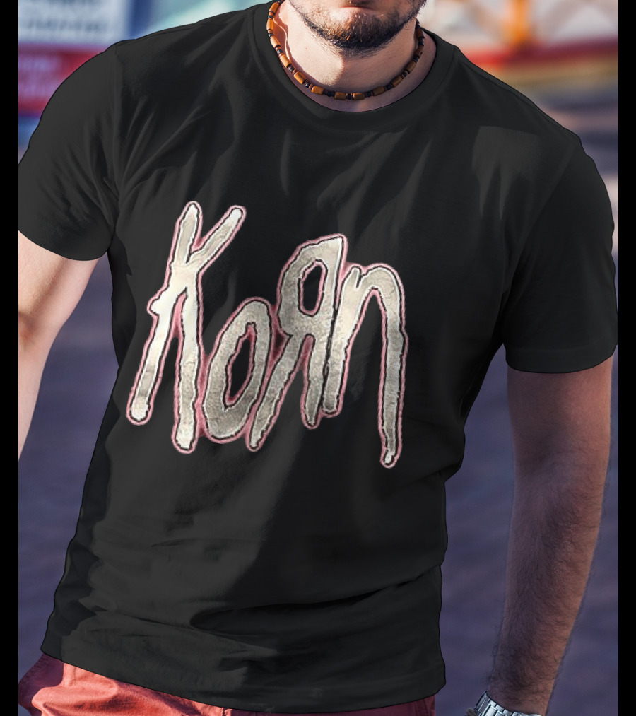 Korn Sick New World Las Vegas Festival Venue Iconic Band Name T-Shirt