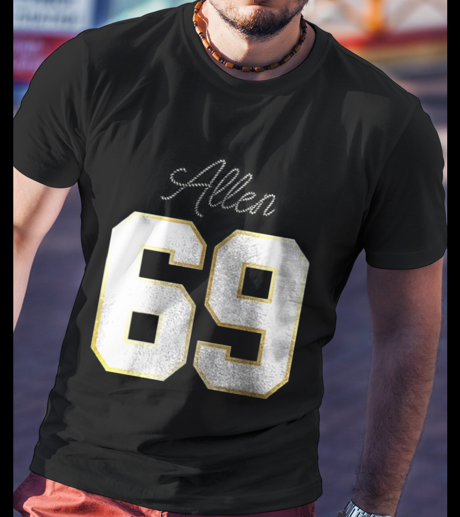 Minnesota Vikings Jared Allen 69 Class Of Legends T-Shirt