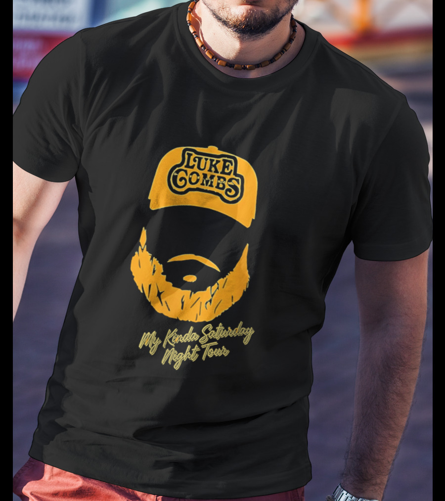 Green Bay Packers Luke Combs My Kinda Saturday Night Tour T-Shirt