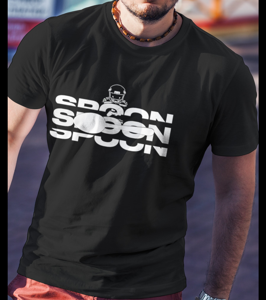 Seattle Seahawks Devon Witherspoon Spoon Football T-Shirt