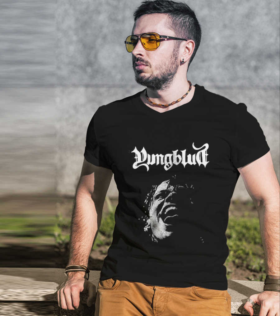 Yungblud Idols The World Tour Wing Face T-Shirt