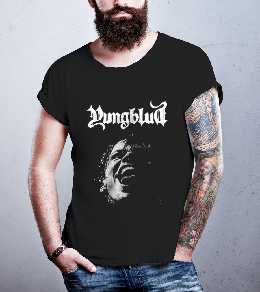 Yungblud Idols The World Tour Wing Face T-Shirt
