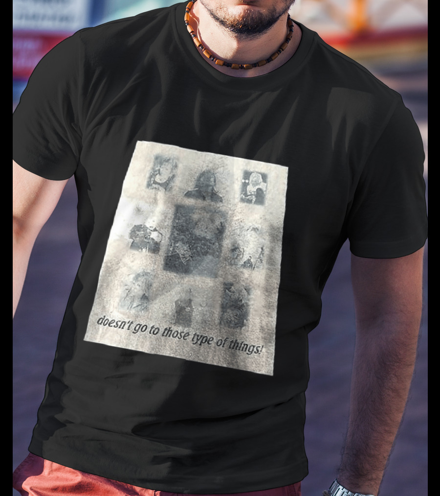 Dir En Grey Kyo Collage Doesn't Go To Those Type Of Things T-Shirt