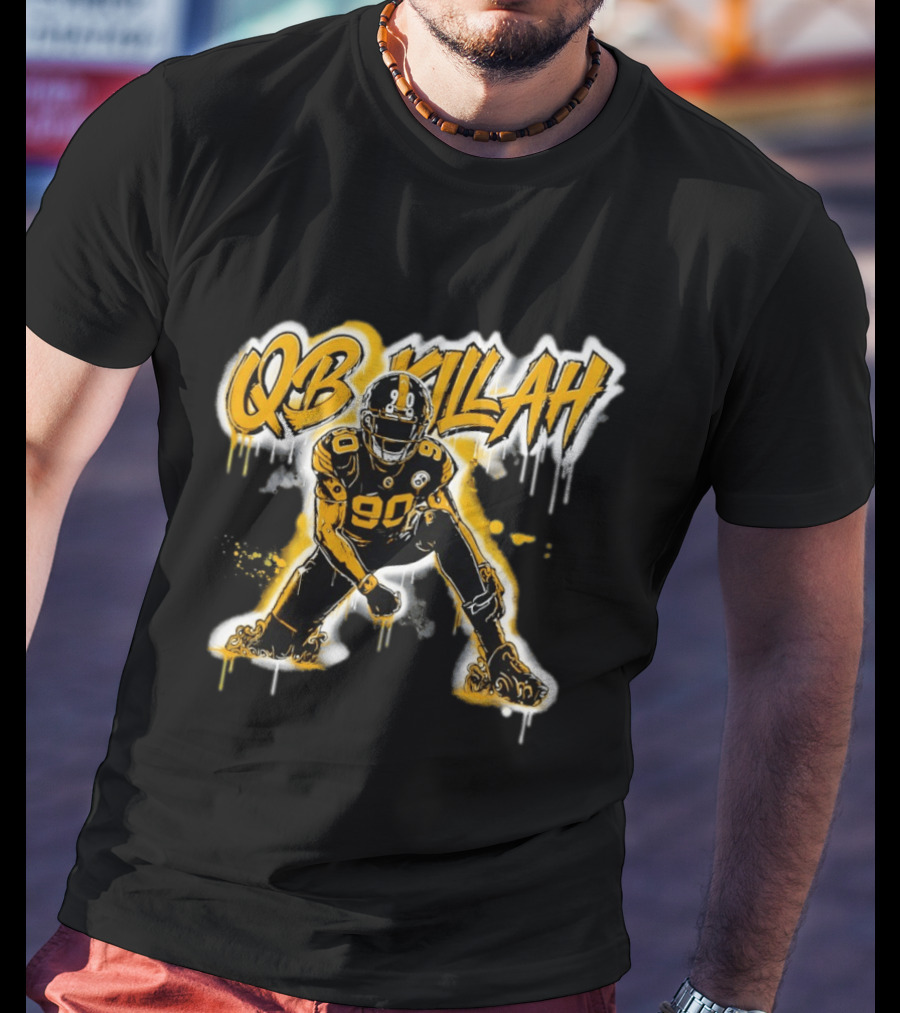 QB Killah T. J. Watt Pittsburgh Steelers Football 2026 Graffiti T-Shirt