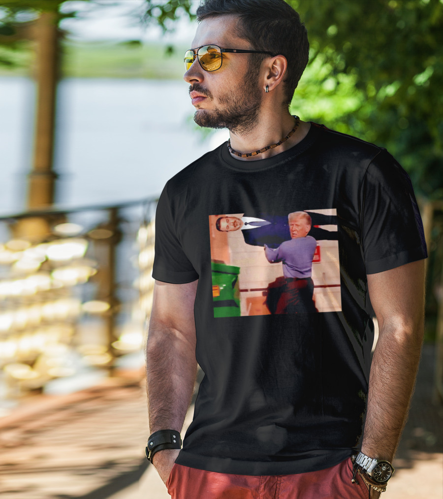 Donald Trump Backlash Dumpster Jimmy Protest Image T-Shirt