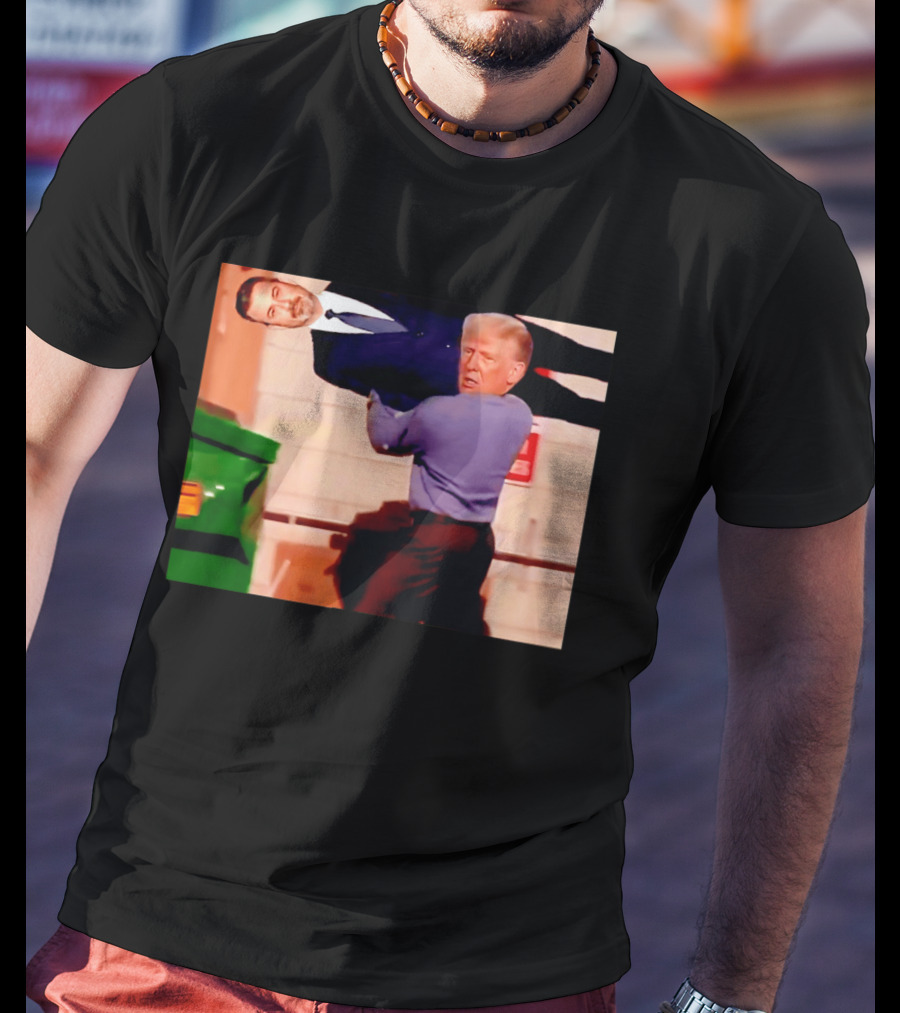 Donald Trump Backlash Dumpster Jimmy Protest Image T-Shirt