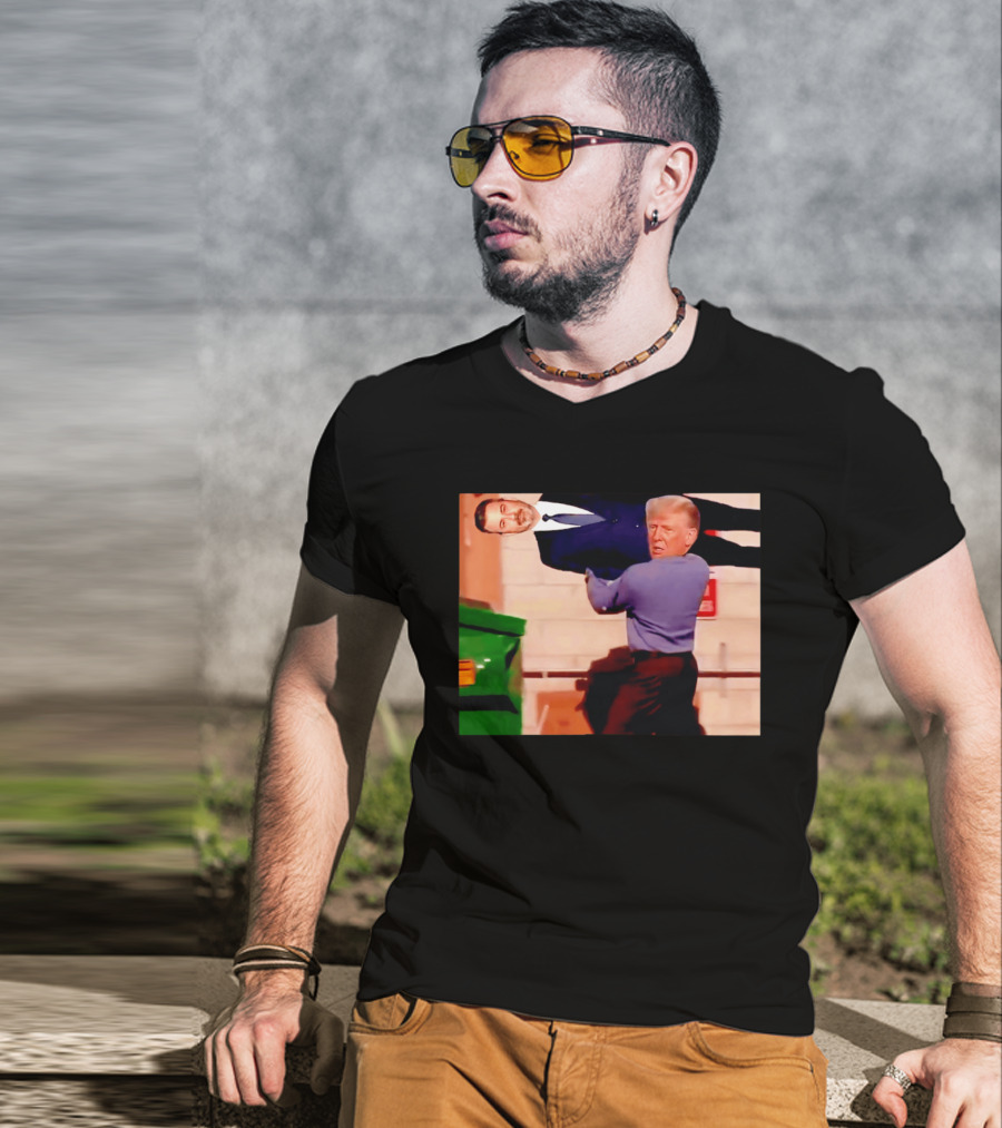 Donald Trump Backlash Dumpster Jimmy Protest Image T-Shirt