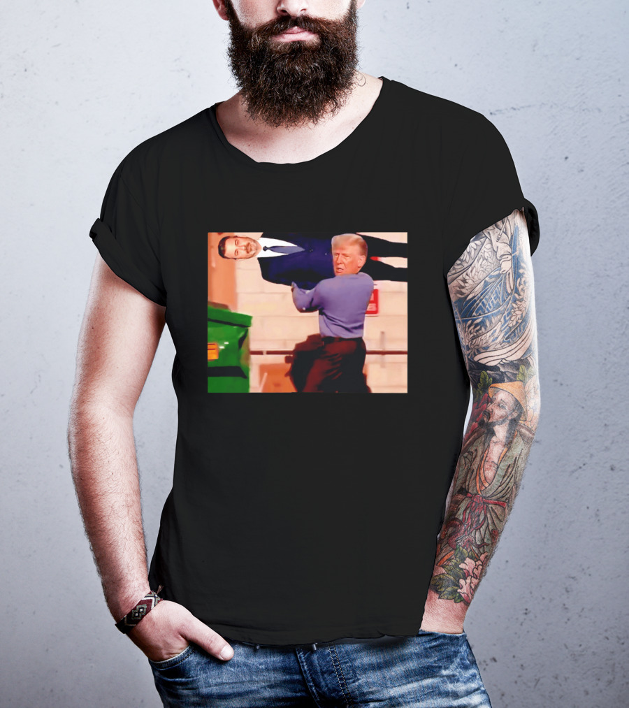 Donald Trump Backlash Dumpster Jimmy Protest Image T-Shirt