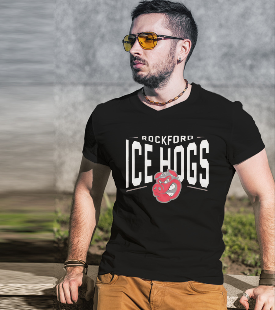 Rockford IceHogs Hockey Team T-Shirt