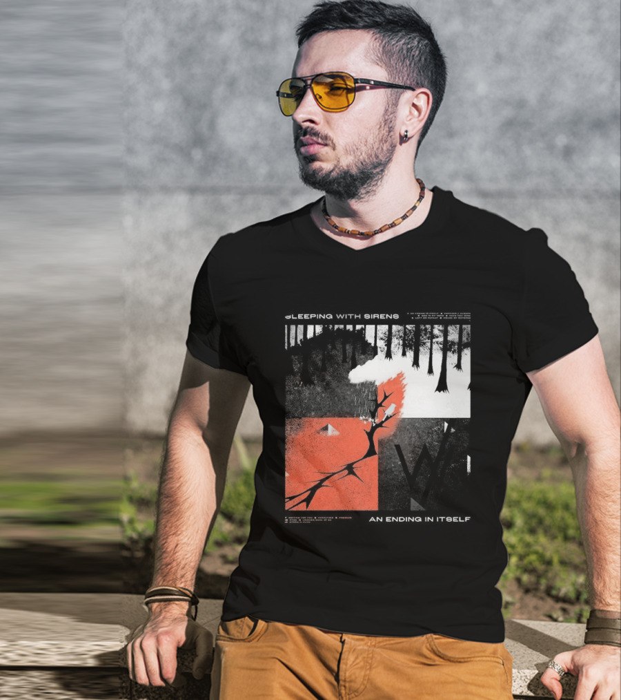 Sleeping Sirens An Ending In Itself 2026 Seasons Mineral Trees T-Shirt