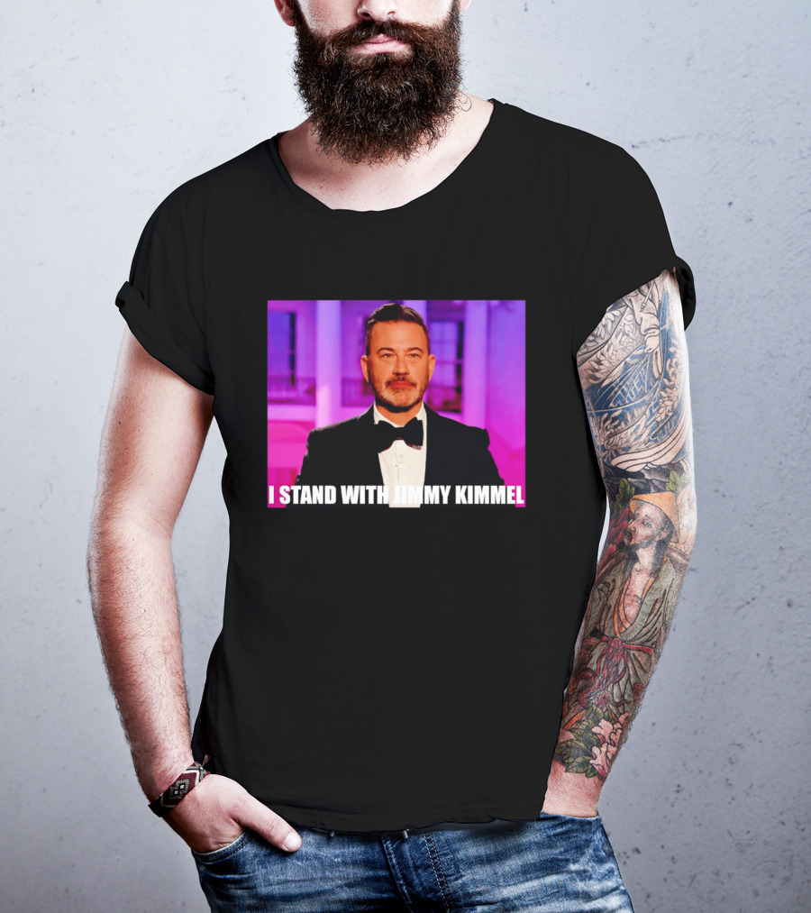 I Stand With Jimmy Kimmel Against Melania Trump T-Shirt