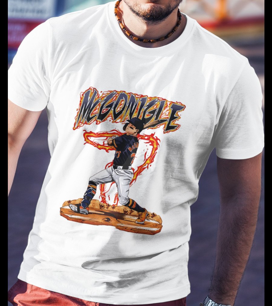 Kevin McGonigle Detroit Tigers 2026 Baseball Manga T-Shirt