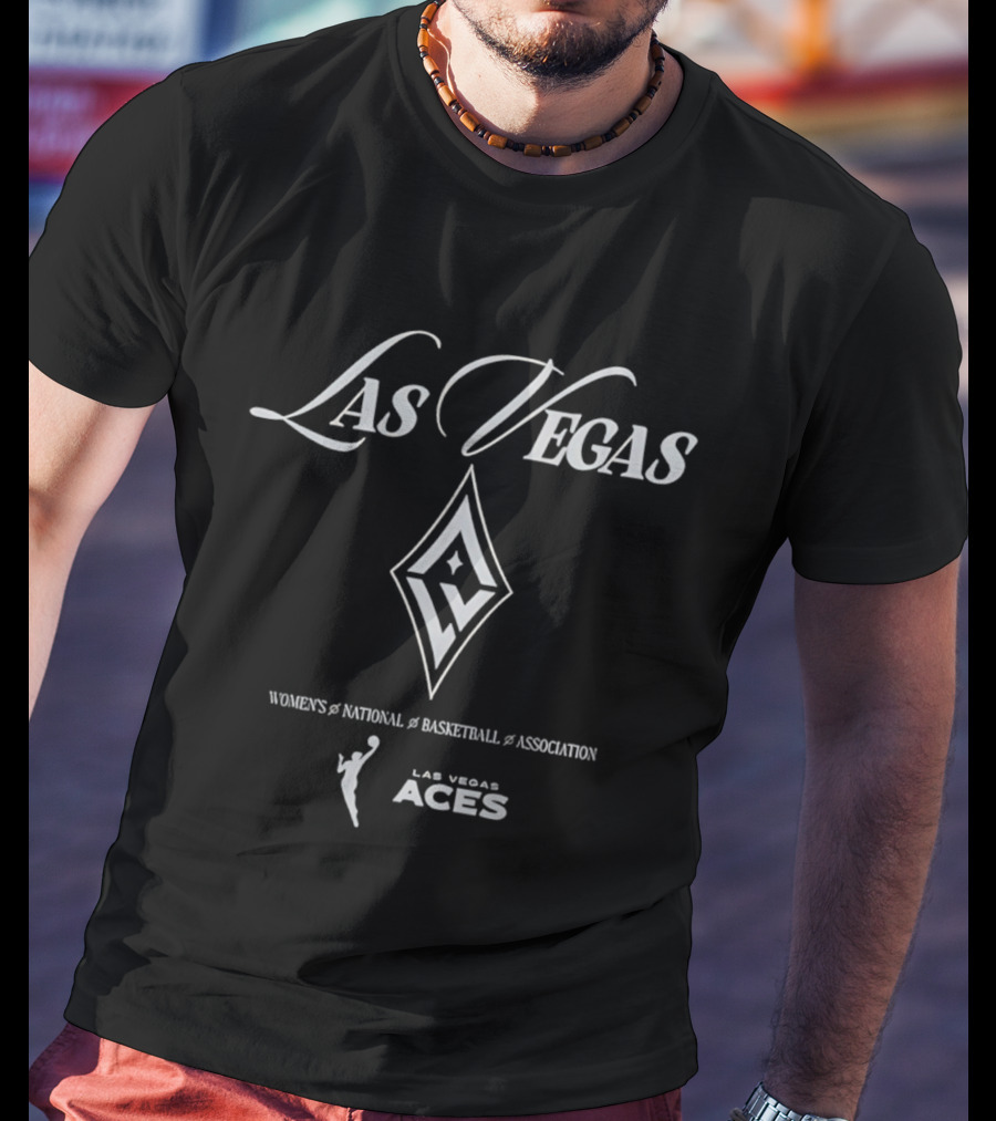 Las Vegas Aces Women's National Basketball Association 2026 WNBA Branding T-Shirt