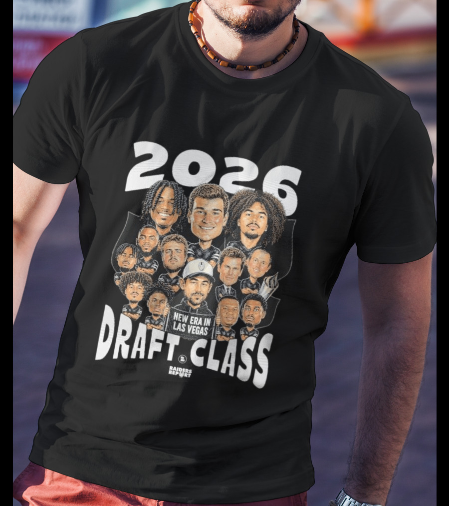 2026 New Era In Las Vegas Draft Class Team Players T-Shirt