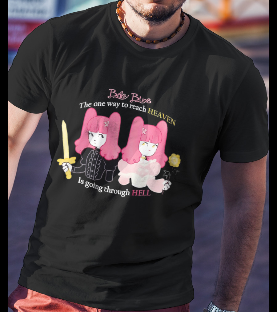 Baby Bugs Duality Journey To Heaven And Hell T-Shirt