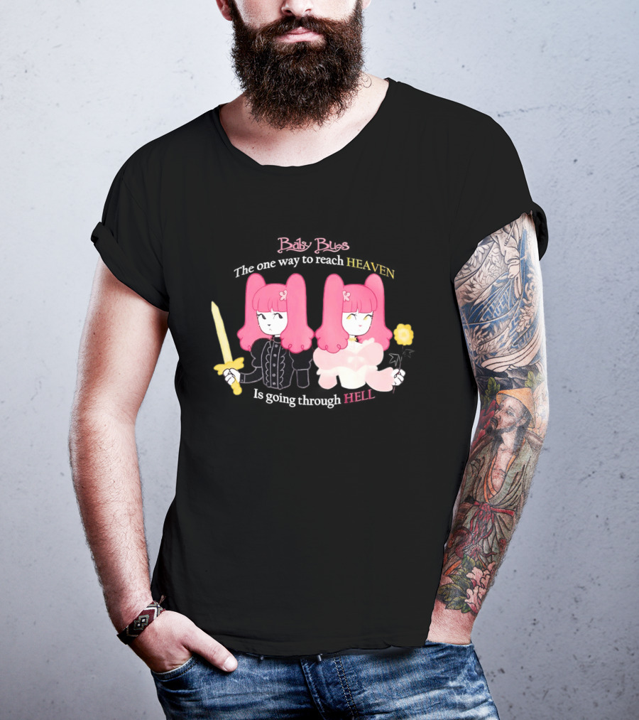 Baby Bugs Duality Journey To Heaven And Hell T-Shirt