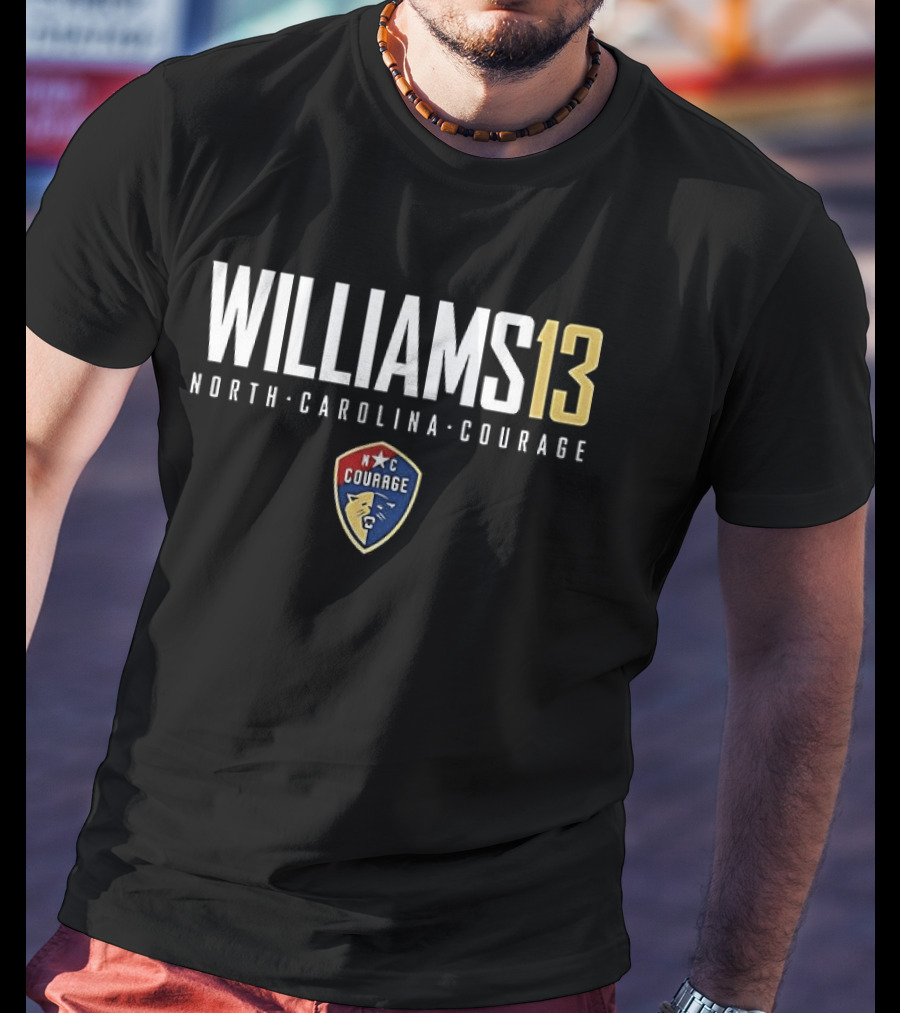 WILLIAMS 13 North Carolina Courage NC T-Shirt