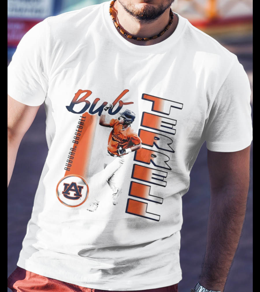 Bub Terrell Auburn Baseball Player Auburn Tigers T-Shirt