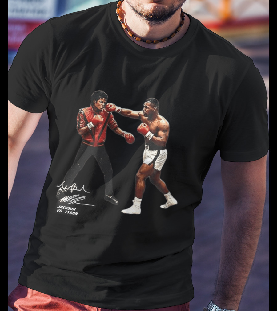 Greatest Mikes 2026 Jackson Vs Tyson Boxing Matchup Iconic Showdown T-Shirt