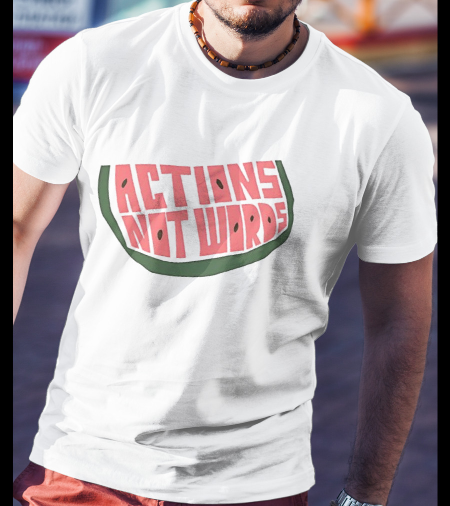 Actions Not Words Liam Cunningham T-Shirt