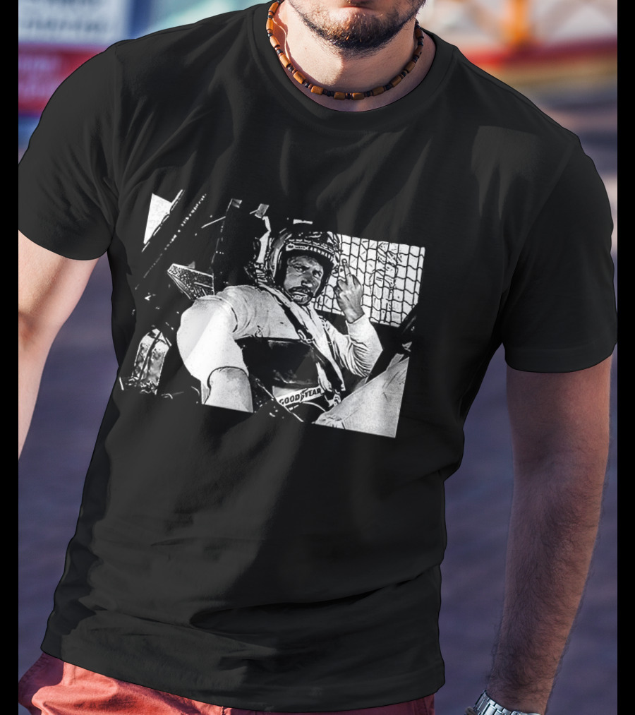 Lorain County Speedway Racing Driver Gesture T-Shirt