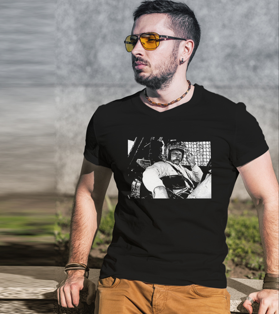 Lorain County Speedway Racing Driver Gesture T-Shirt