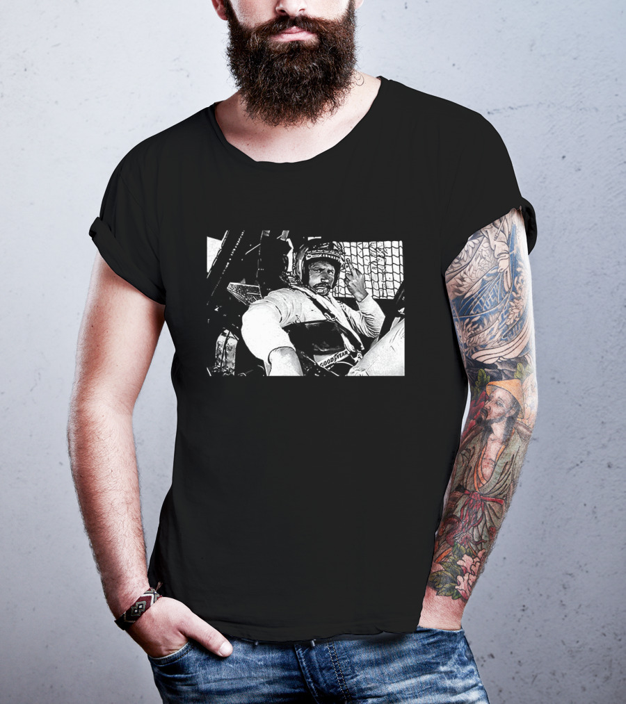 Lorain County Speedway Racing Driver Gesture T-Shirt