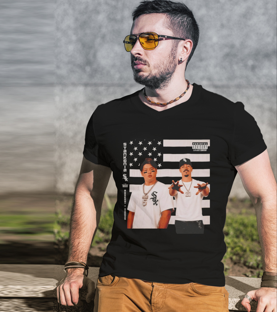 Murakami Munetaka Miguel Vargas Chicago White Sox Baseball American Flag Advisory 5 20 T-Shirt