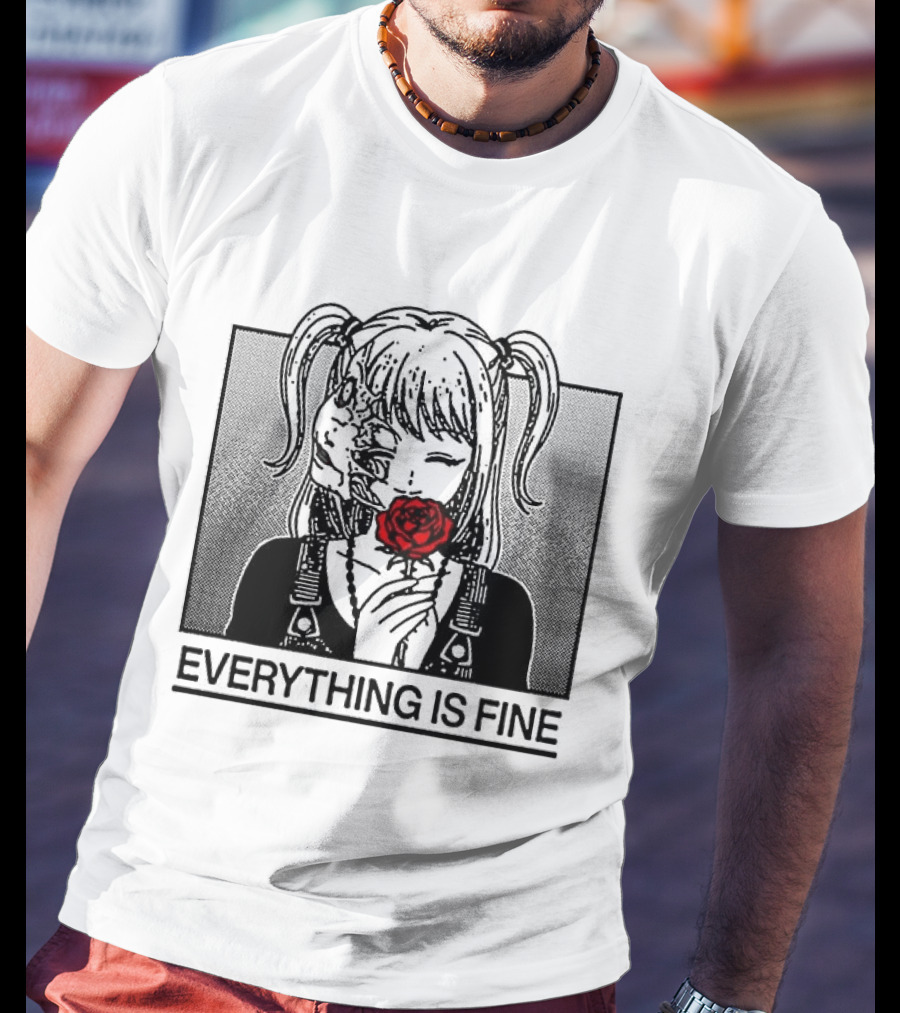 Tomie Kawakami Everything Is Fine Anime T-Shirt