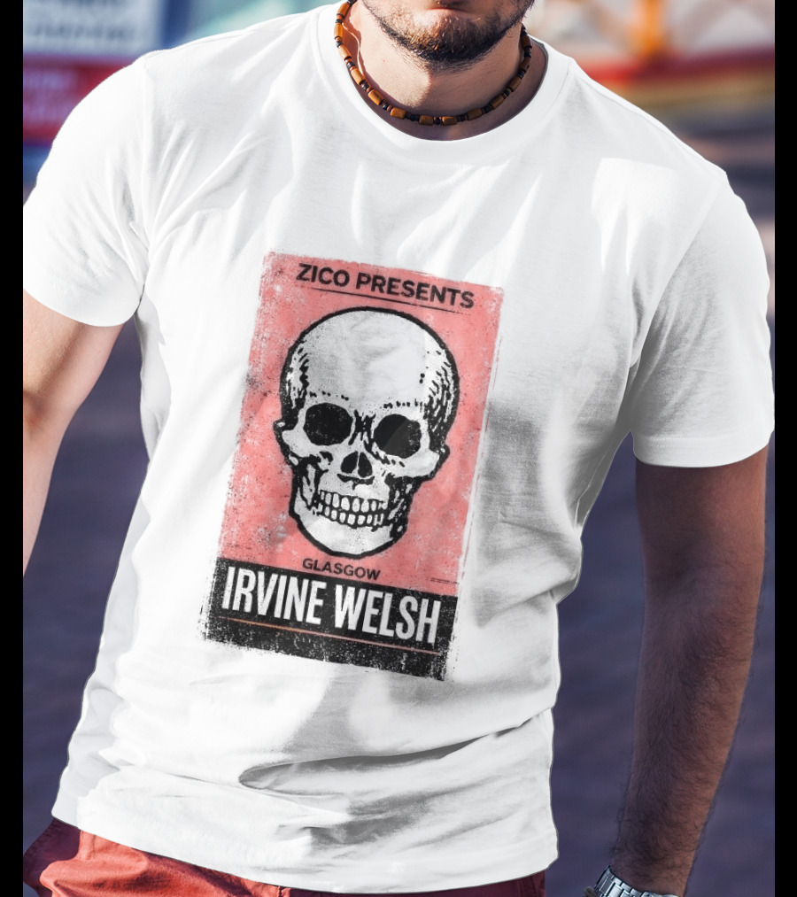 Zico Presents Irvine Welsh Glasgow Skull Red T-Shirt
