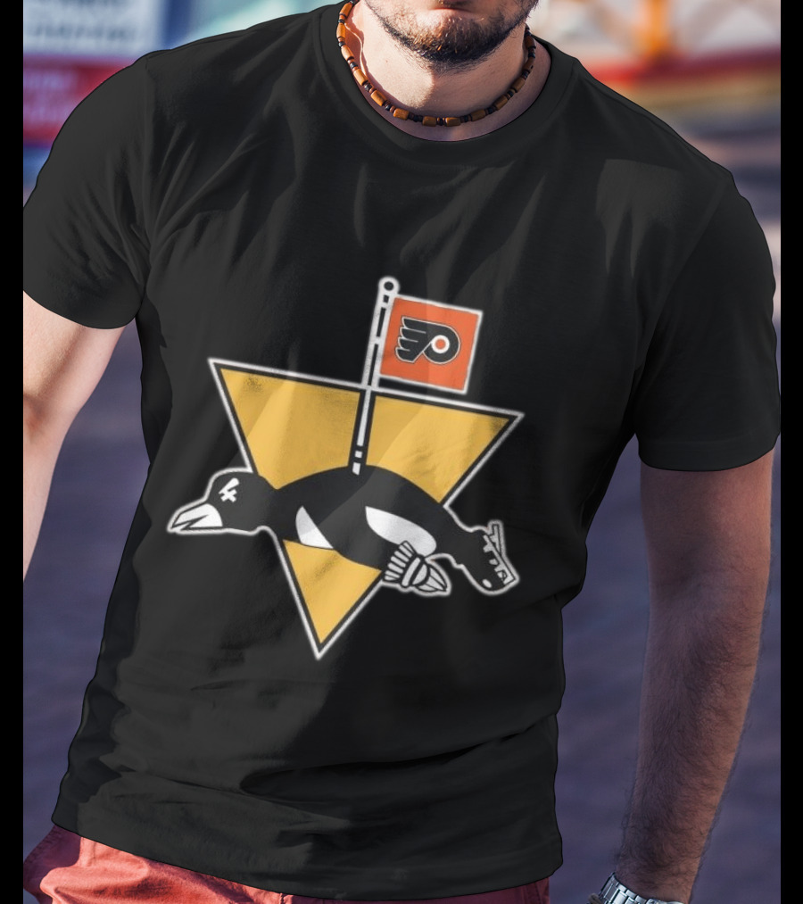 Philadelphia Beat 2026 Flyers Vs Penguins Rivalry T-Shirt