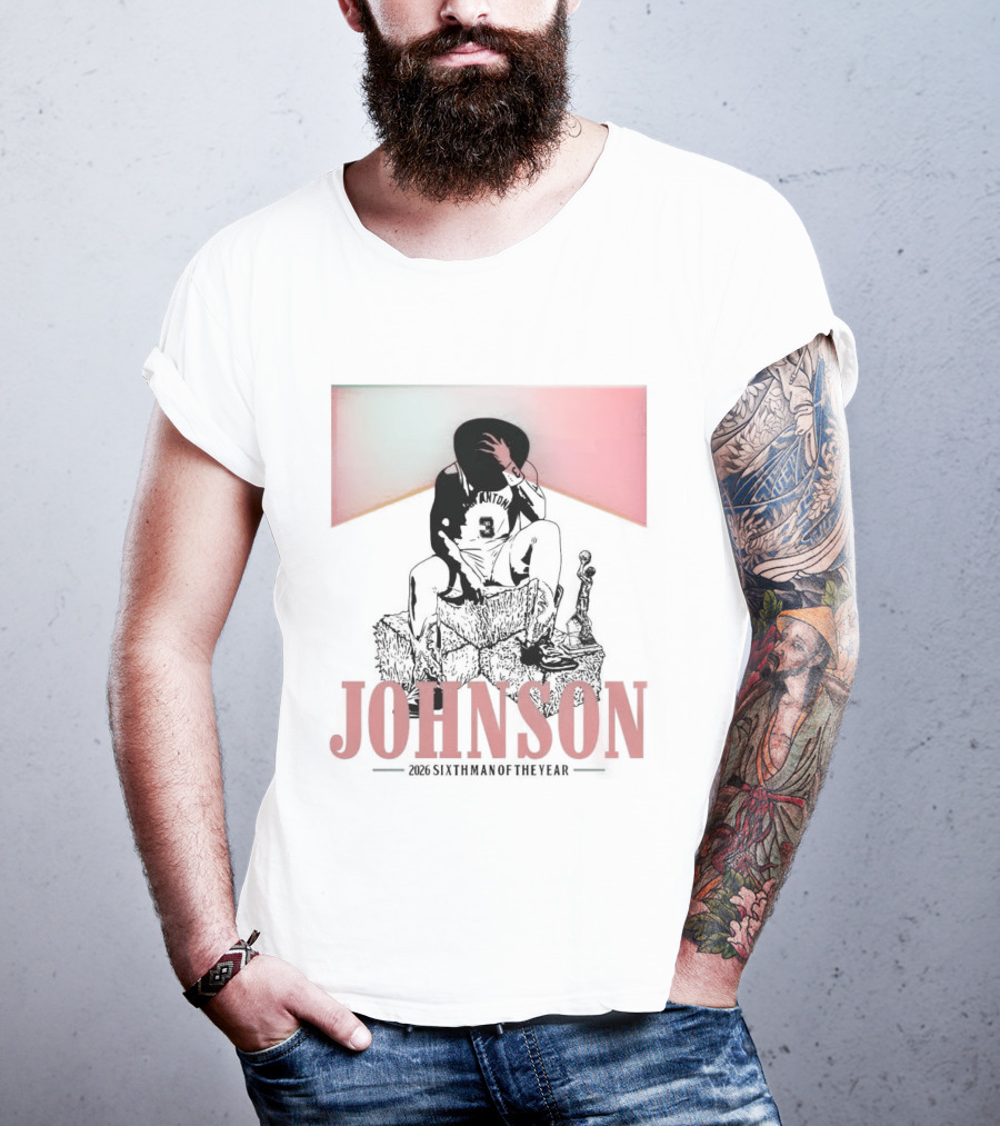 Johnson 26 Sixthman Of The Year 2026 T-Shirt