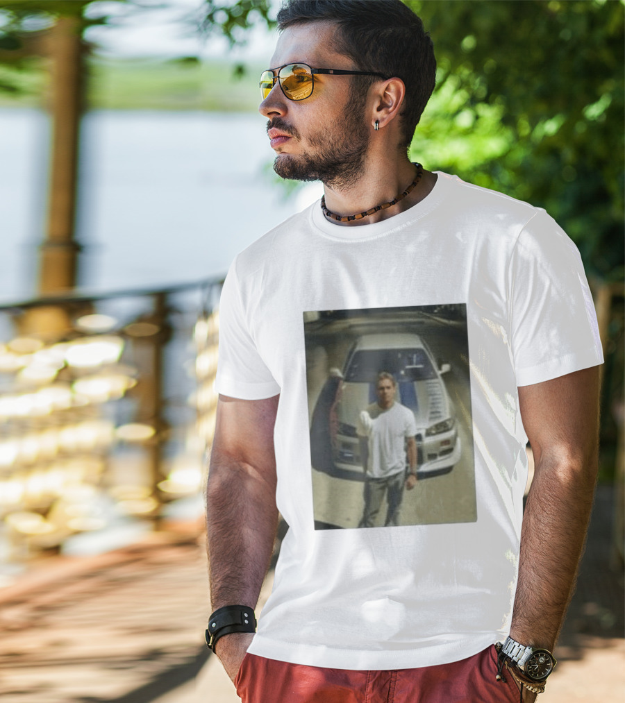 50th Birthday Archive 01 The Paul Walker Foundation Nissan Skyline R34 T-Shirt