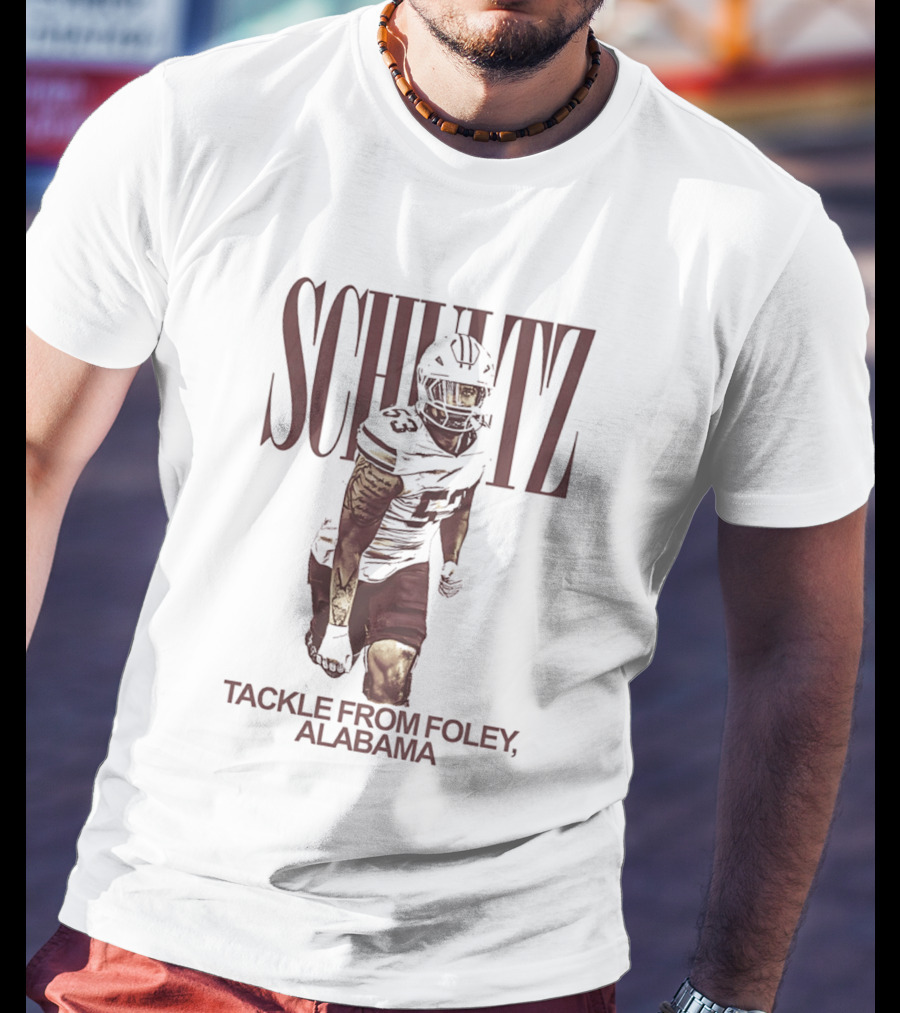 SCHULTZ Tackle From Foley Alabama T-Shirt