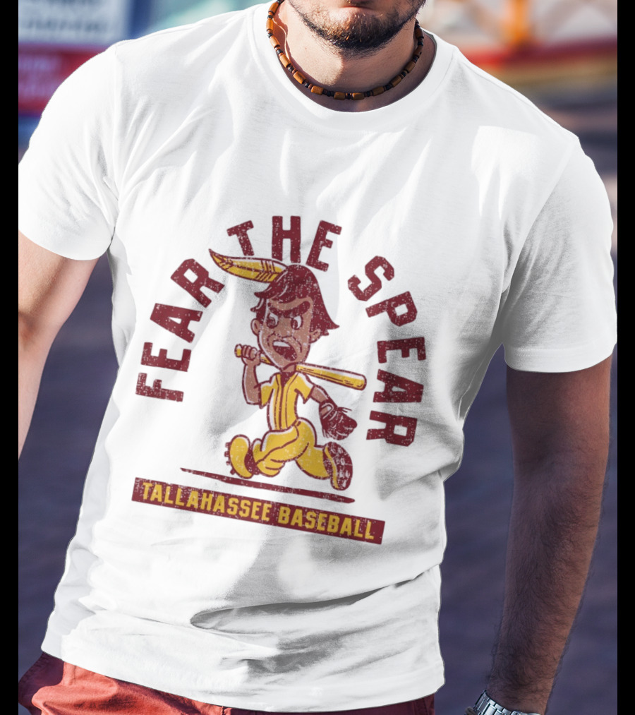 Florida State Seminoles Fear The Spear Tallahassee Baseball T-Shirt