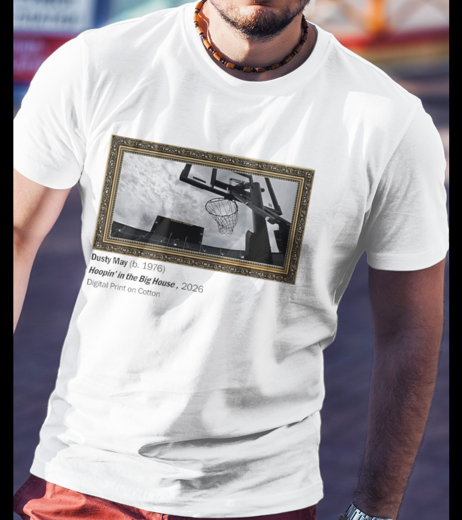 Michigan Stadium Basketball 2026 Hoopin' In The Big House T-Shirt