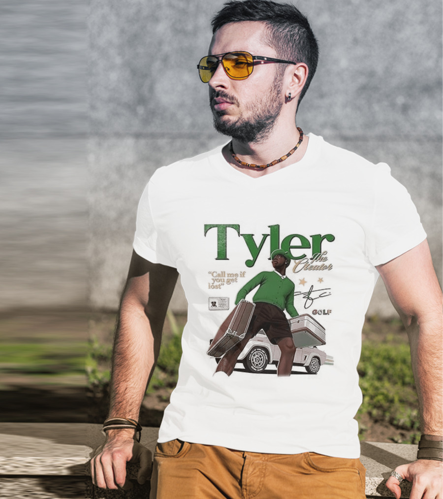 Tyler The Creator Call Me If You Get Lost Vintage Aesthetic Golf Wang T-Shirt