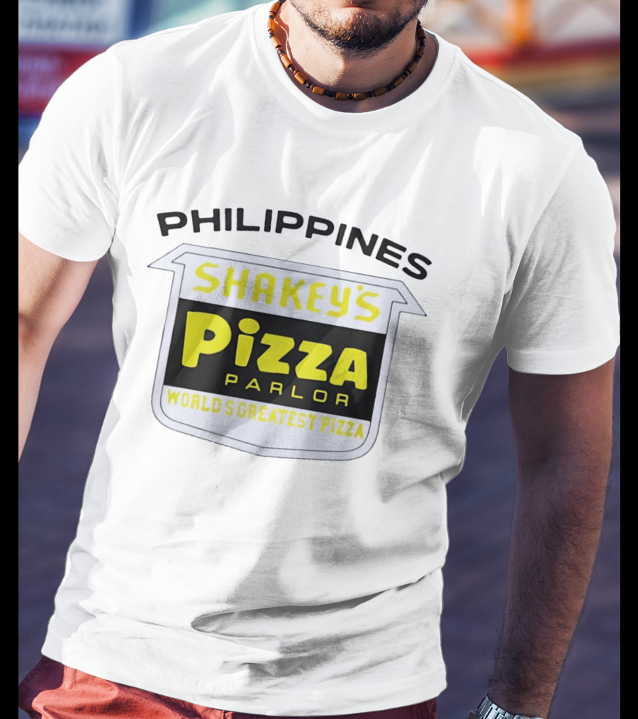Philippines Shakey's Pizza Parlor World's Greatest Pizza T-Shirt
