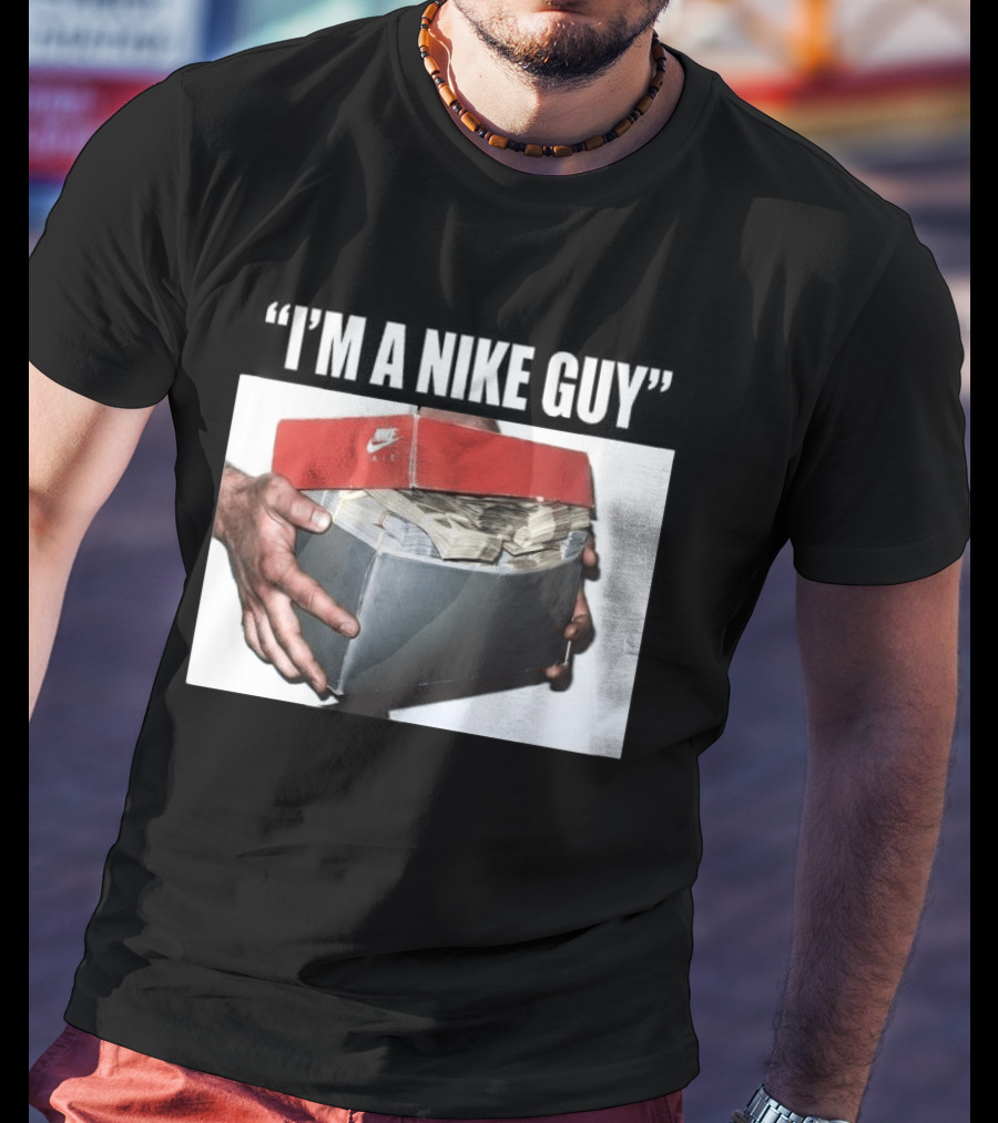 LeBron James Nike Air Cash Sneaker Box T-Shirt