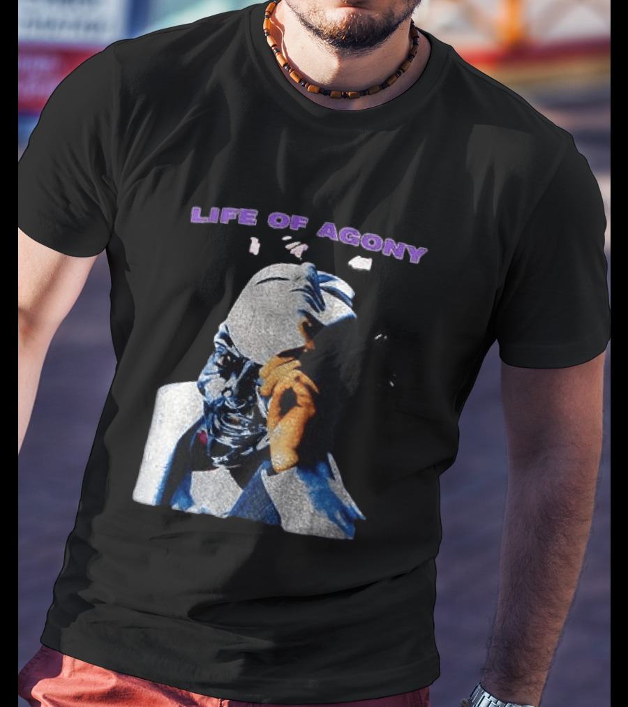 Life Of Agony Ugly Masked Face T-Shirt