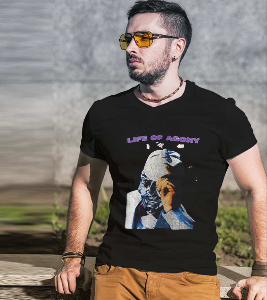 Life Of Agony Ugly Masked Face T-Shirt